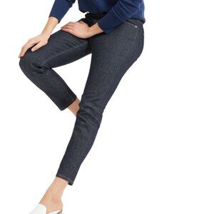 NWT EVERLANE Mid Rise Skinny Jeans Dark Wash Size 26